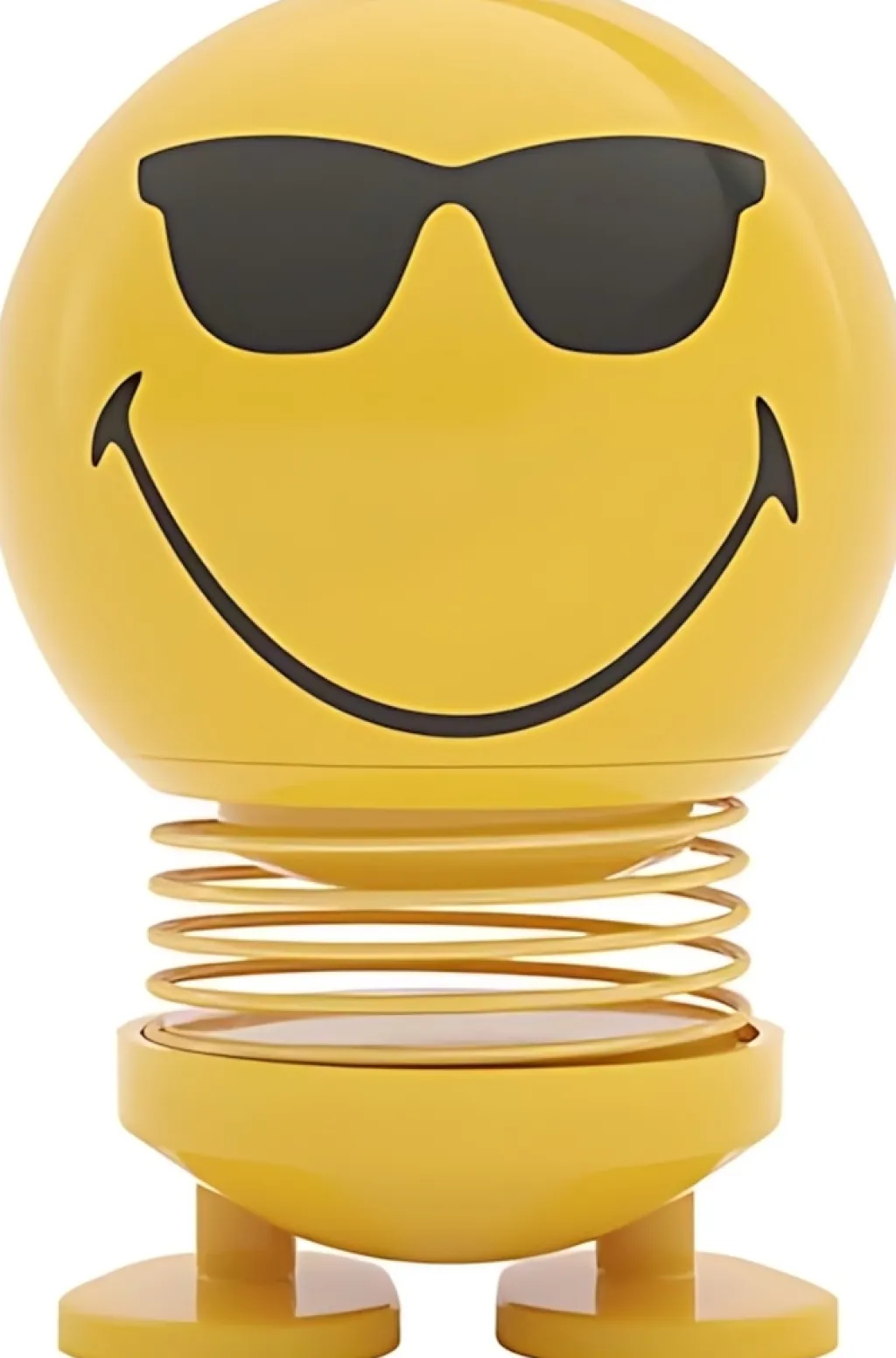 New Smiley Cool S, Gul Stue|Træfigurer Og Figurer