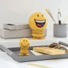 Discount Smiley S, Gul Stue|Træfigurer Og Figurer