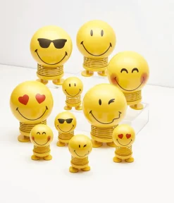 Discount Smiley S, Gul Stue|Træfigurer Og Figurer