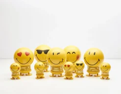 Discount Smiley S, Gul Stue|Træfigurer Og Figurer
