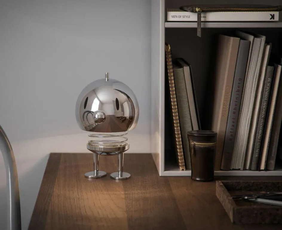 Sale Hoptimist Trådløs Bordlampe LED H23 cm, Chrome