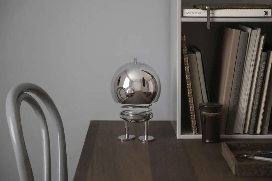 Sale Hoptimist Trådløs Bordlampe LED H23 cm, Chrome