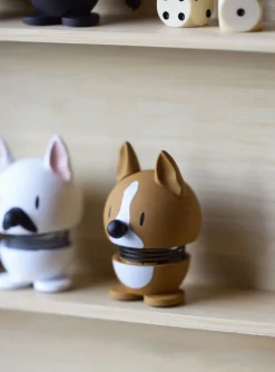 Hoptimist Træfigurer Og Figurer > Fransk Bulldog XS, Hvid