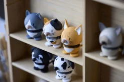 Online Rødstribet Kat XS, Orange Træfigurer Og Figurer