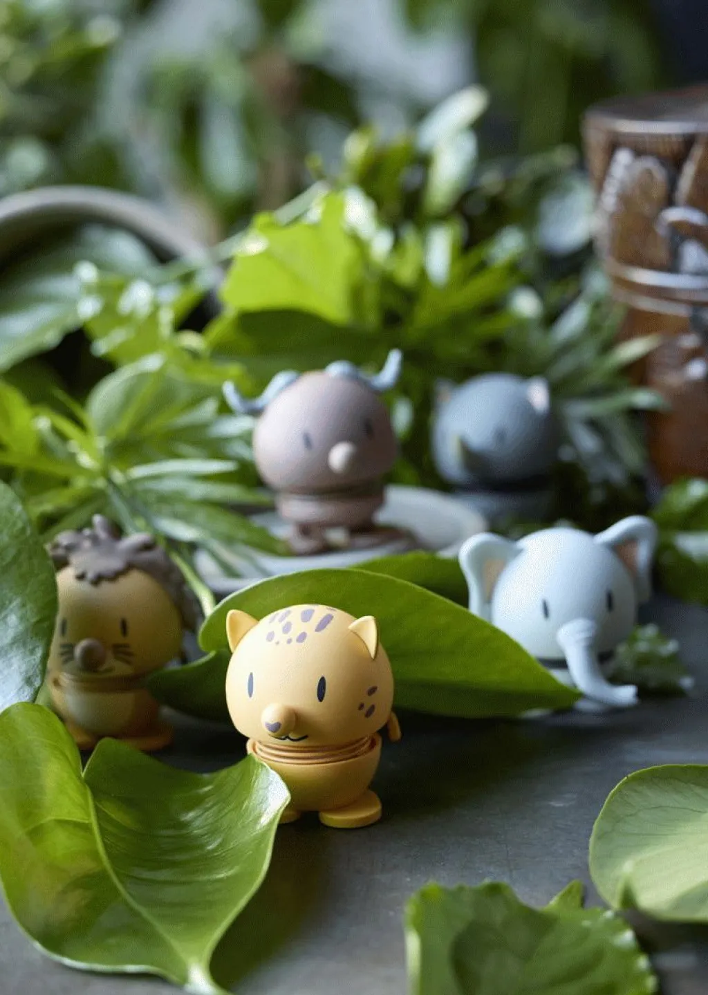 Outlet Soft Leopard S, Gul Stue|Træfigurer Og Figurer