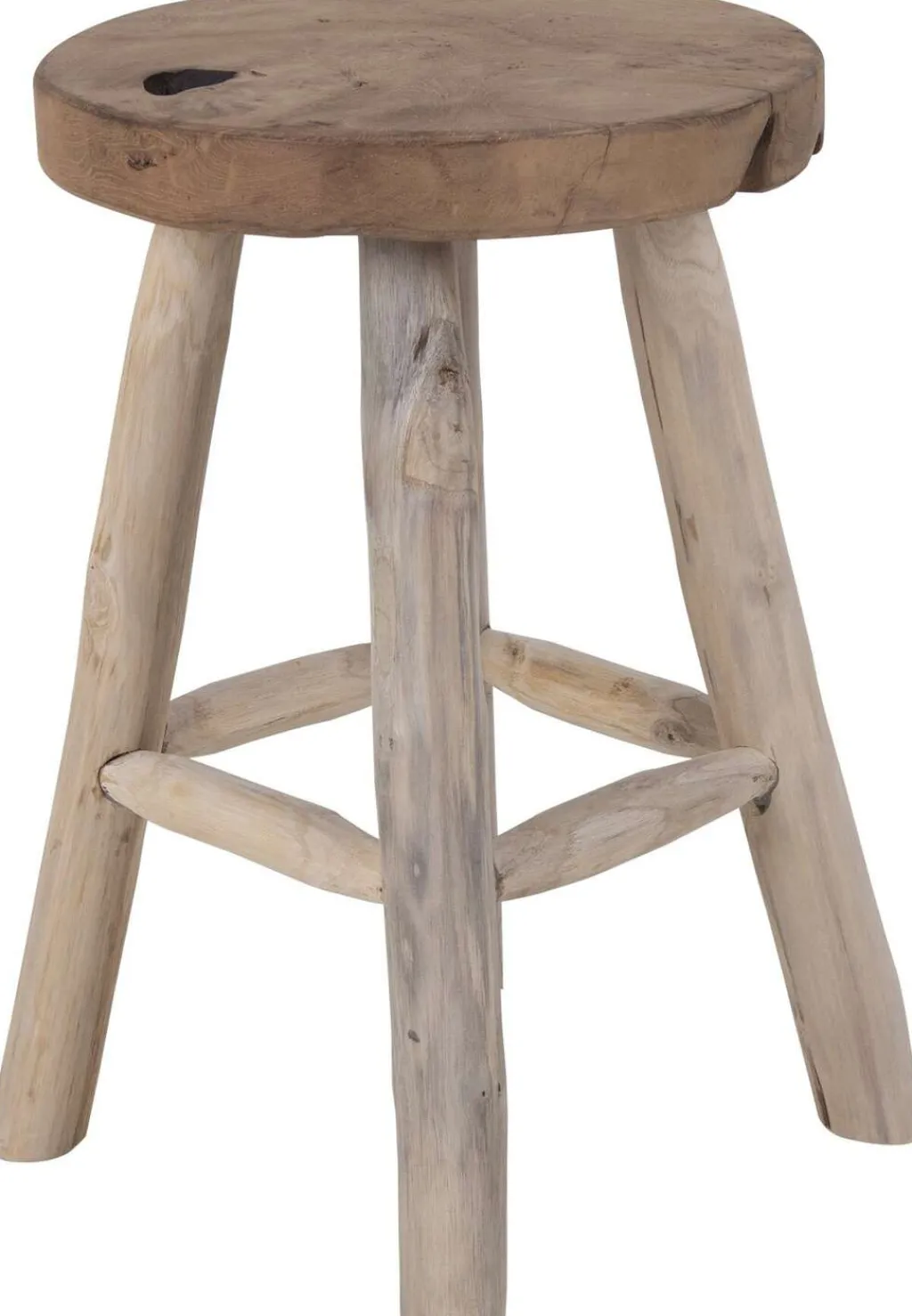 Hot Badia Taburet H45 cm, Teaktræ Stole