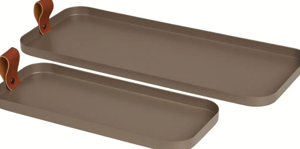 Hot Bakke 2 stk, Brun Stue