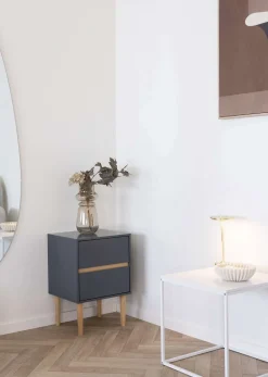 House Nordic Bisley Sidebord H55 cm, Mørkegrå
