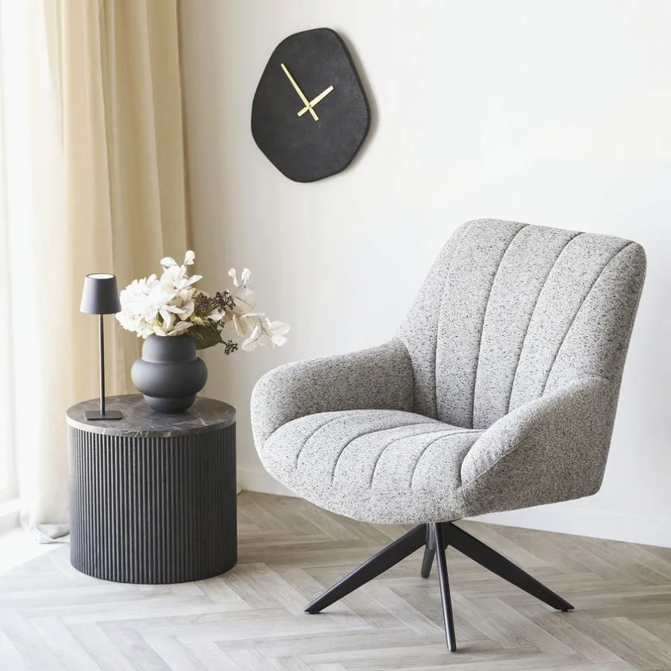 Outlet House Nordic Bradford Trådløs Bordlampe LED H37 cm, Sort