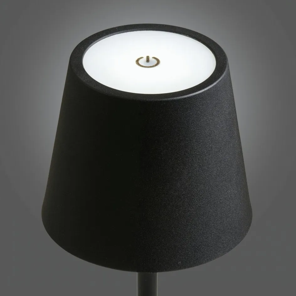 Outlet House Nordic Bradford Trådløs Bordlampe LED H37 cm, Sort