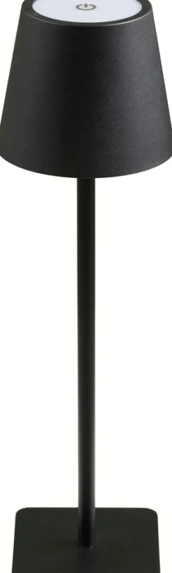 Outlet House Nordic Bradford Trådløs Bordlampe LED H37 cm, Sort