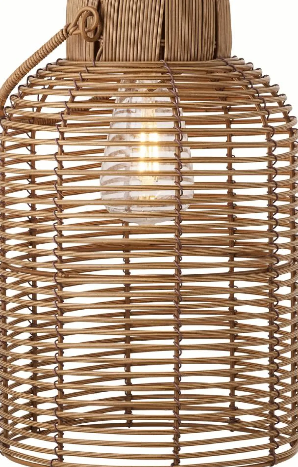 House Nordic Lamper Til Haven Og Terrassen|Solcellelamper > Brentford Solcellelanterne H30,5 cm, Polyrattan