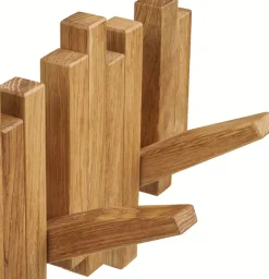 House Nordic Caltra Knagerække 40 cm, Eg