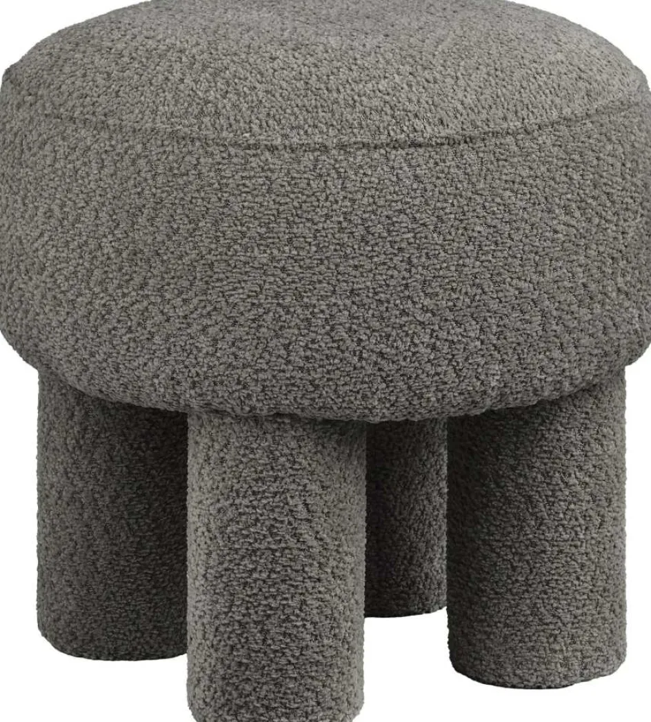 New House Nordic Canberra Puf H43 cm, Koksgrå