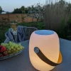 Best Cardiff Trådløs Bordlampe LED H21 cm, Hvid Lamper Til Soveværelset|Bordlamper
