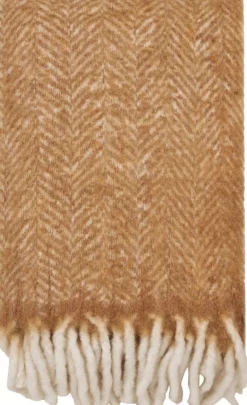 New House Nordic Carmel Plaid 130x170 cm, Tan