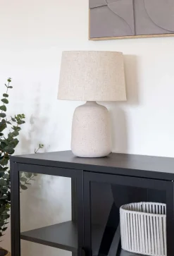 Best House Nordic Croft Bordlampe H47 cm, Stone