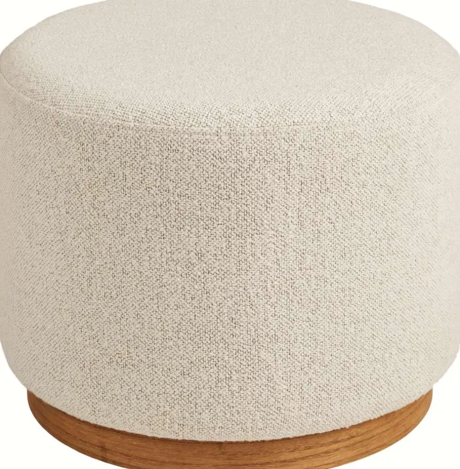 Best House Nordic Daisy Puf H41 cm, Sand