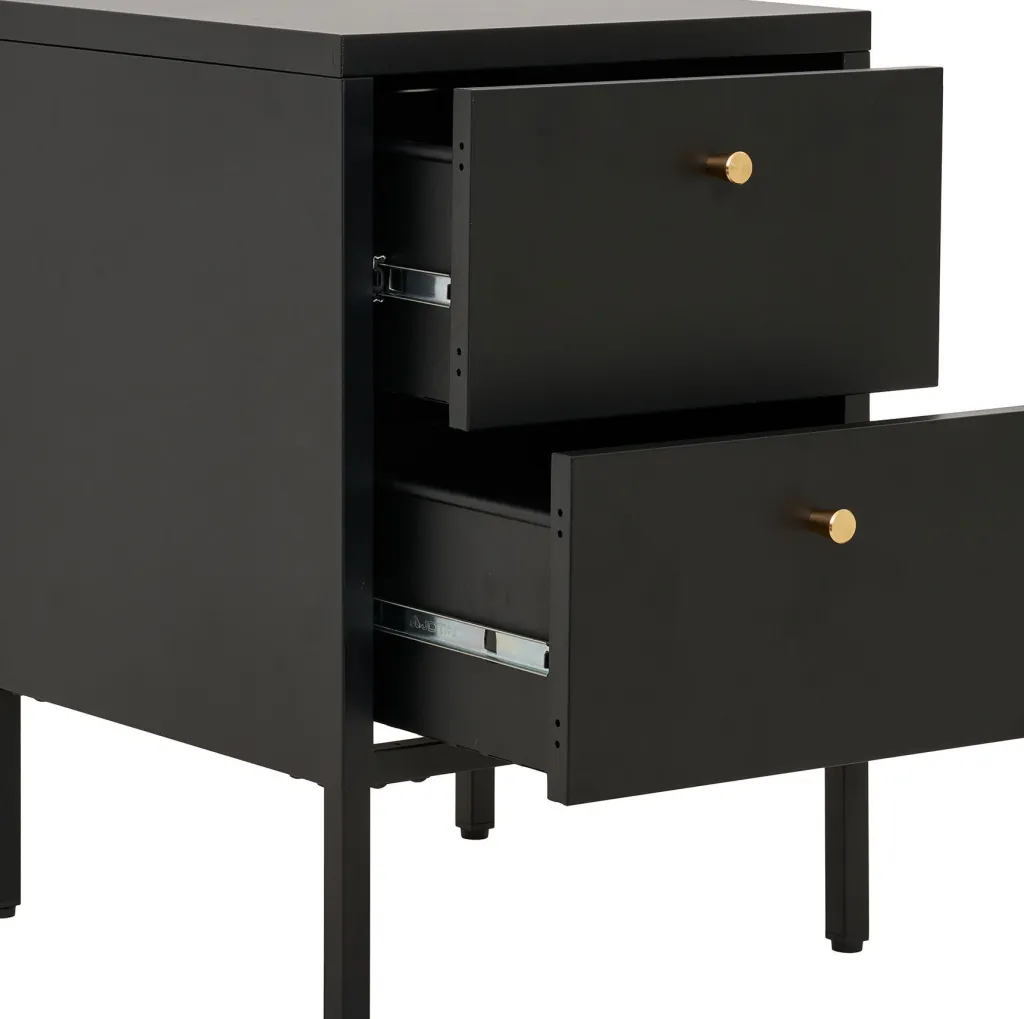 House Nordic Kommoder Og Skabe > Dalby Kommode H60 cm, Sort