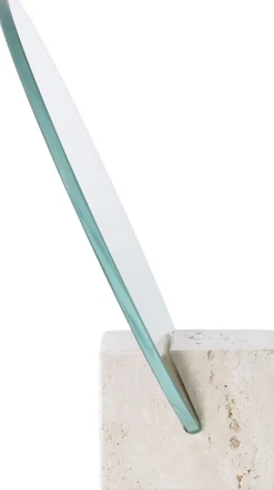 Clearance House Nordic Dekoration Bordspejl H18 cm, Beige