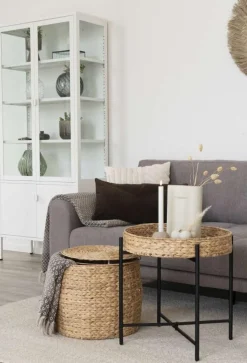 Discount House Nordic Delia Kurv H34 cm, Vandhyacint