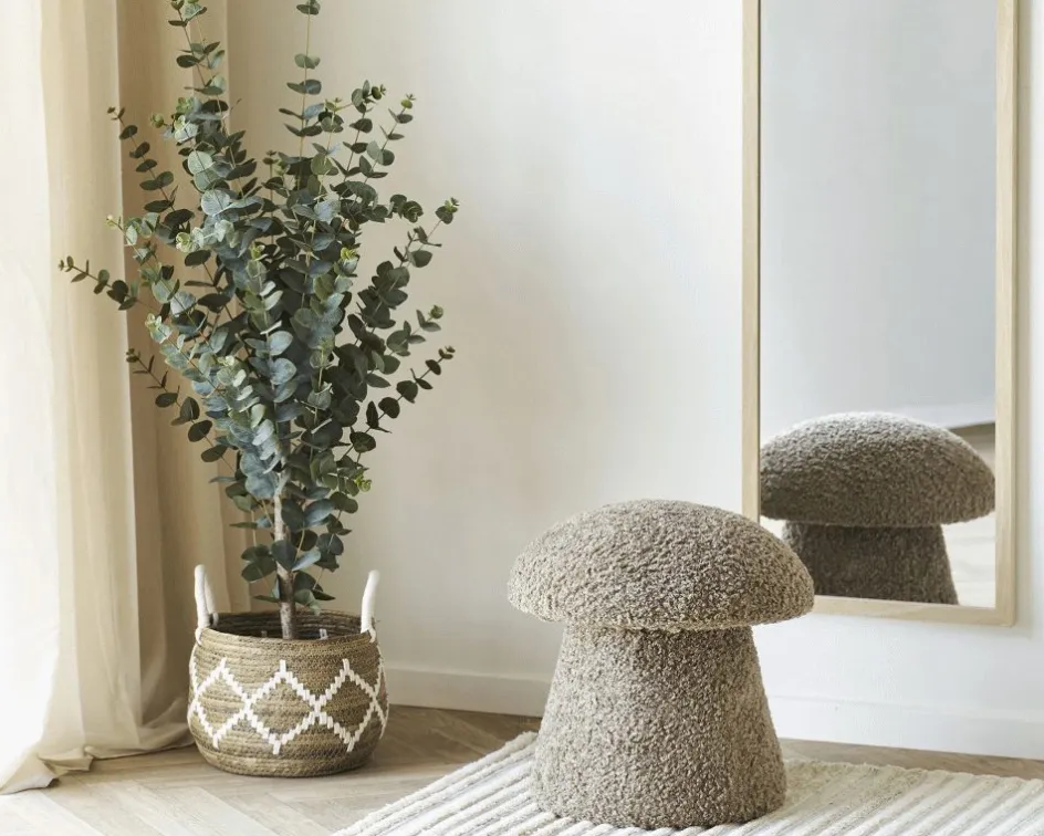 Clearance House Nordic Enna Puf H45 cm, Brun
