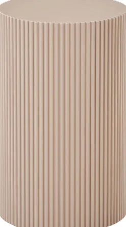 Sale Farense Hjørnebord H50 cm, Beige/Grå Borde