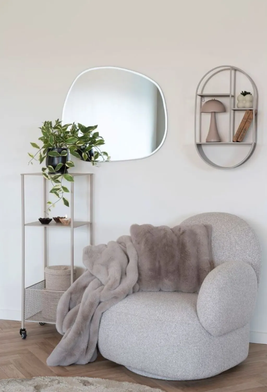 House Nordic Hylder > Feira Hylde H60 cm, Grå