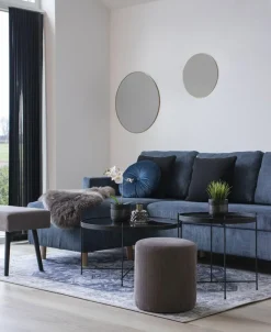 House Nordic Jersey Spejl , Messingfinish