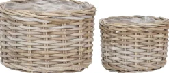 Discount Kalak Kurve 2 stk, Kubo Rattan Kurve Og Kasser