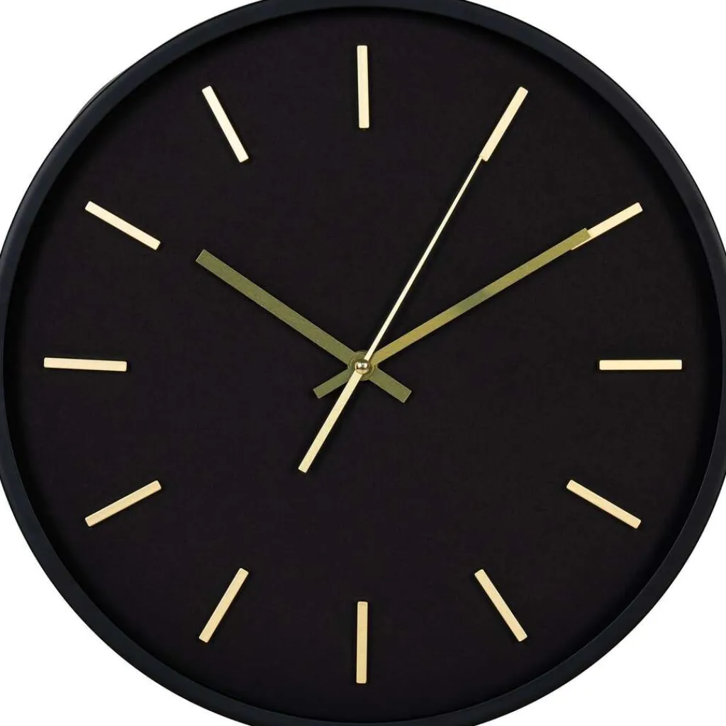 New Kensington Vægur Ø35 cm, Sort Ure Og Vejrstationer