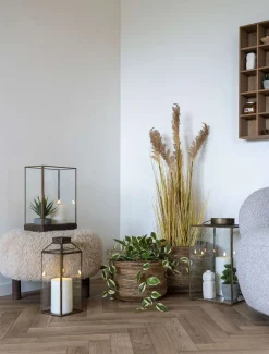 House Nordic Kunstig Voksblomst H33 cm, Grøn