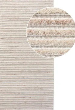 Discount House Nordic Mango Løber 180x80 cm, Råhvid