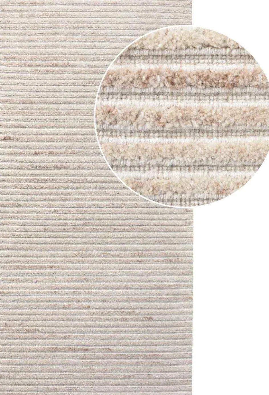Discount House Nordic Mango Løber 180x80 cm, Råhvid