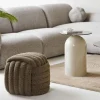 Sale House Nordic Napier Puf H43/?48 cm, Brun
