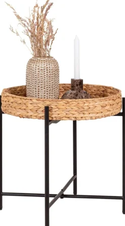 House Nordic Borde > Naro Hjørnebord H48,5 cm, Sort