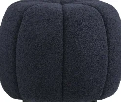 Online House Nordic Paisley Puf H38 cm, Marine