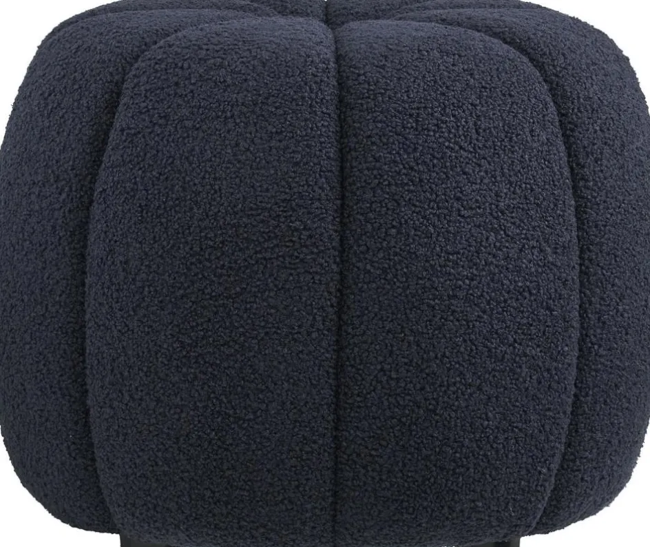 Online House Nordic Paisley Puf H38 cm, Marine
