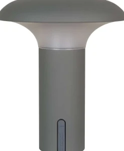 Sale Ramsey Trådløs Bordlampe LED H21 cm, Grå/Mat Lamper Til Soveværelset|Bordlamper