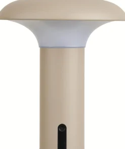 New Ramsey Trådløs Bordlampe LED H21,5 cm, Beige Udendørs Bordlamper|Lamper Til Haven Og Terrassen