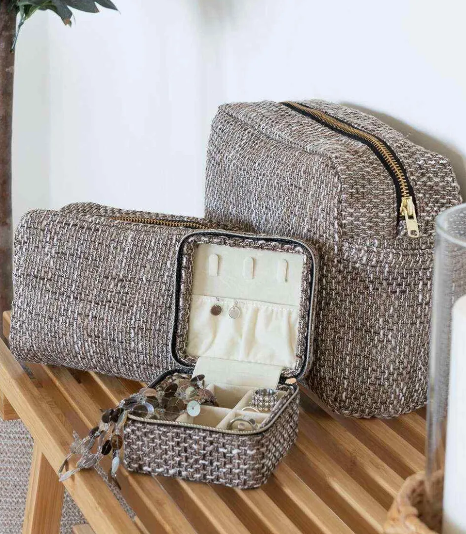 Discount House Nordic Safi Toilettaske 2 stk, Brun