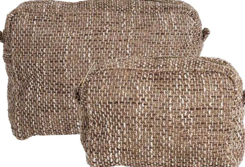 Discount House Nordic Safi Toilettaske 2 stk, Brun