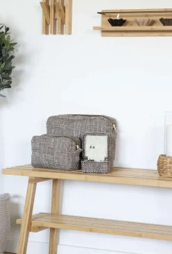 Discount House Nordic Safi Toilettaske 2 stk, Brun
