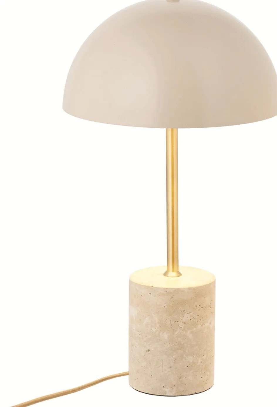 Outlet House Nordic Sheffield Bordlampe H45 cm, Marmor