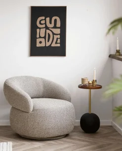Best House Nordic Sirone Sidebord H56 cm, Mangotræ