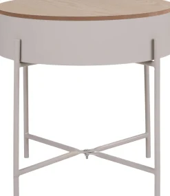 Sale House Nordic Sisco Hjørnebord H40 cm, Beige/Grå