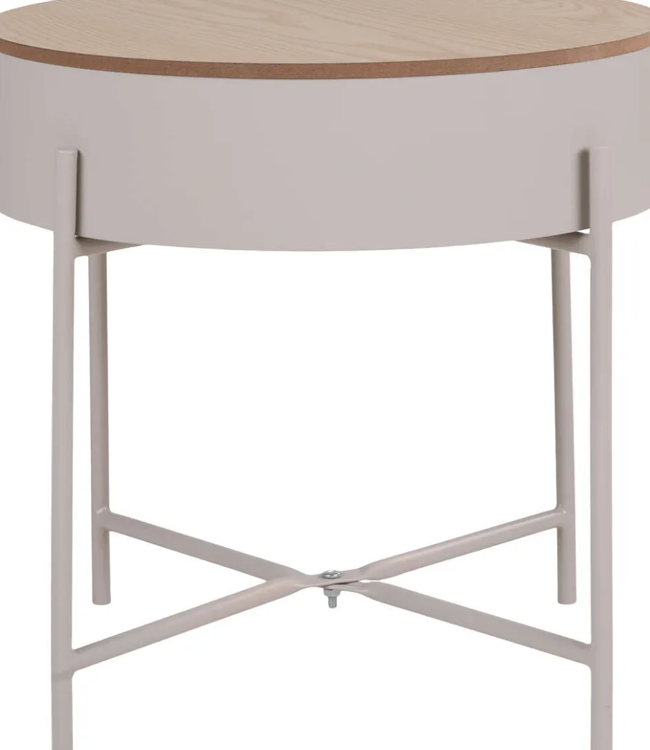 Sale House Nordic Sisco Hjørnebord H40 cm, Beige/Grå