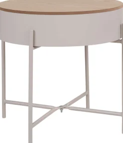 Sale House Nordic Sisco Hjørnebord H40 cm, Beige/Grå