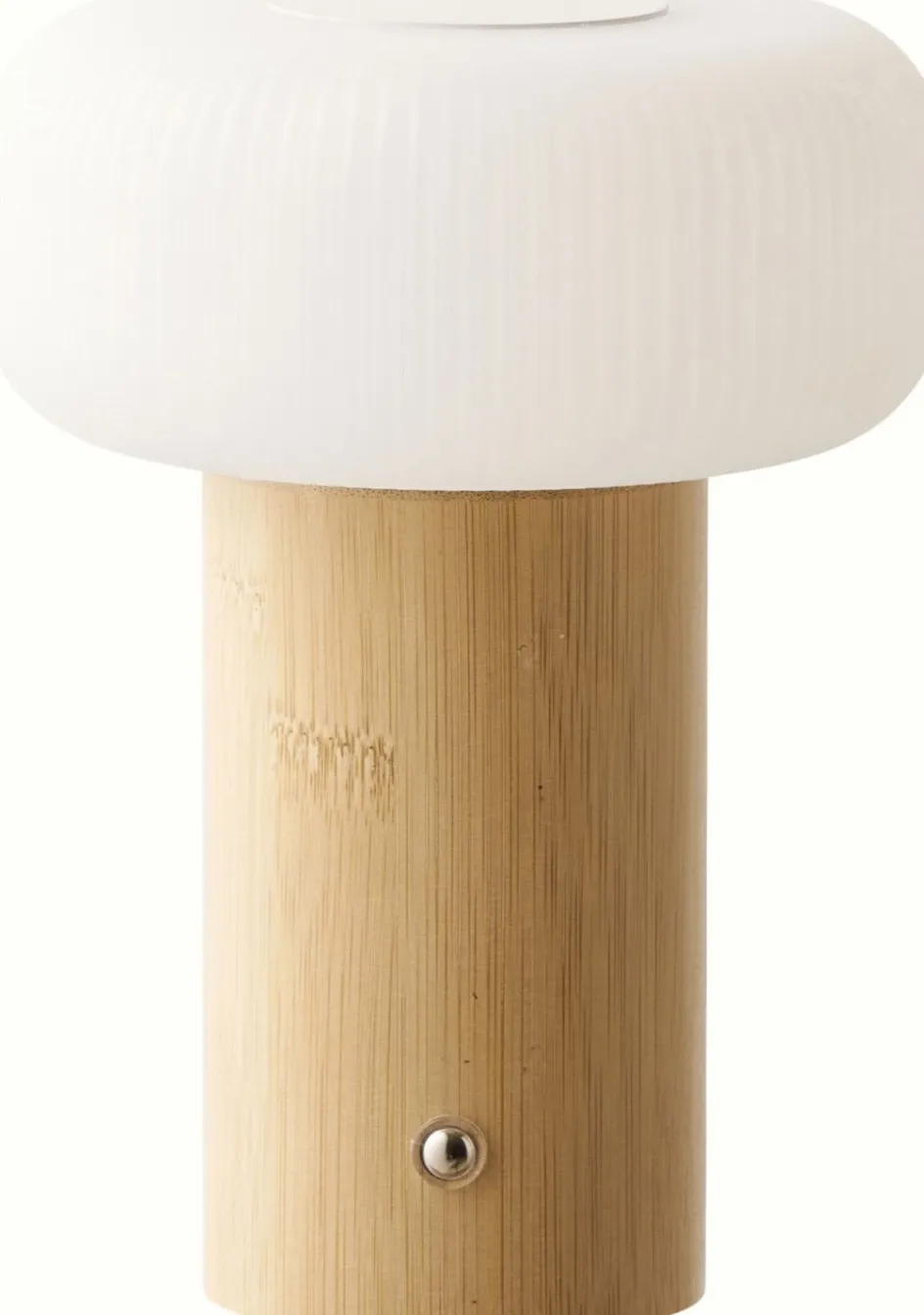 Best House Nordic Stafford Trådløs Bordlampe LED H18 cm, Bambus