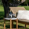 Sale House Nordic Terracina Sidebord H46 cm, Acacia/Hvid Tarazzo